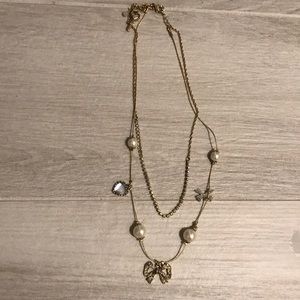Betsey Johnson adjustable necklace
